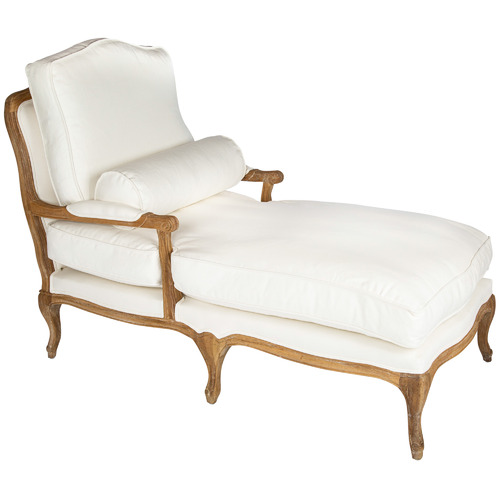 Balmoral Lane Cream Adelaide Chaise Lounge Temple Webster